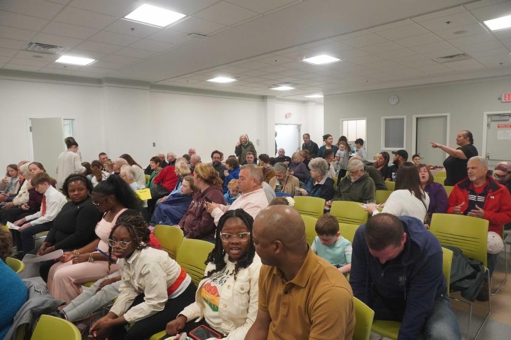 Poetry Contest Crowd